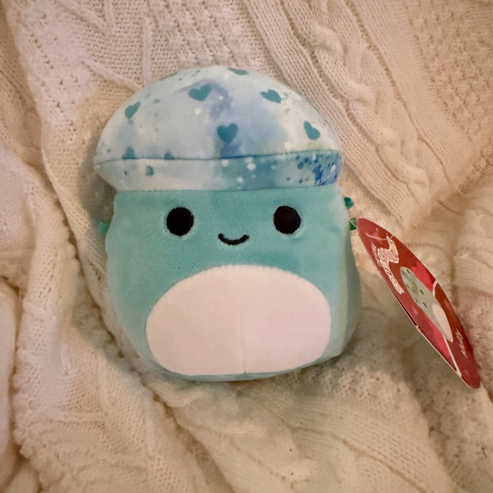 Mully the Mushroom with Heart Spots 5” Stuffed Plush